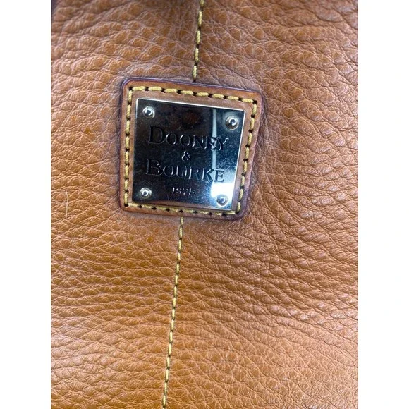 Dooney & Bourke Leather Convertible Shopper in Desert - Picture 13 of 14